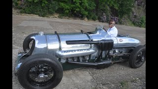 Napier Railton Special Brooklands 2022 [upl. by Dnilazor83]