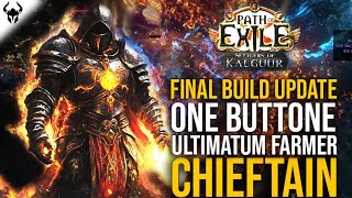 THE LAZIEST BUILD EVER One Button Hellfire CWS Chieftain Final Build Guide  PoE 325 Settlers [upl. by Roy]