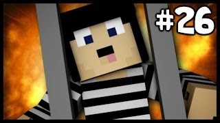 Minecraft quotPAINTBALLquot Modded Cops N Robbers 26 [upl. by Vi]