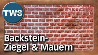 Tutorial BacksteinMauern basteln amp bemalen  brickwork Tabletop Gelände Ziegel Diorama TWS [upl. by Viddah893]