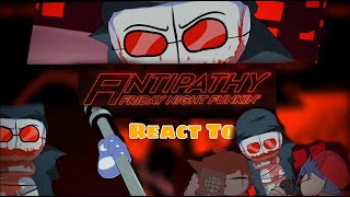 Antipathy Hank V1 FULL Week  Fnf Characters React To Tricky Madness Combat 6 Antipathy [upl. by Mohsen]