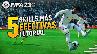 5 NUEVOS REGATES EFECTIVOS QUE DEBES SABER EN FIFA 23 [upl. by Odnamla]