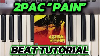 2pac quotPainquot  Beat Tutorial 35 [upl. by Eet960]