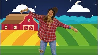 Dingle Dangle Scarecrow Nursery rhyme for children  hey dee ho [upl. by Stinky]