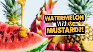 Is Watermelon with Mustard the New Flavor Combo 🍉🤯 [upl. by Ulrick189]