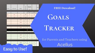 OLD VERSION 2019 Steps Tracker for Acellus Parents Worksheet to Track Steps and Goals [upl. by Ennovyahs]