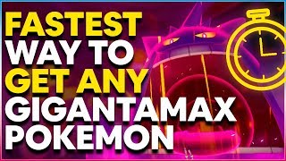 How to get Gigantamax Rillaboom Cinderace Inteleon  Pokemon Sword and Shield the Isle of Armor [upl. by Peppi]