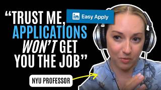 quotWorst thing the internet has invented is the easy apply buttonquot NYU Professor Dr Tessa West [upl. by Lyndsey]