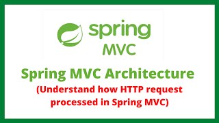 Understanding Spring MVC Architecture  DispatcherServlet [upl. by Lanuk69]