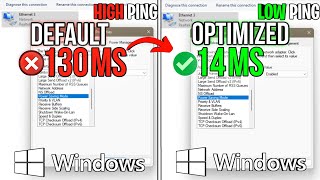 Optimize Your Network Adapter For Lowering Ping amp FIX Packet Loss In Gaming🔧✅ NEW TRICK 2023 [upl. by Enyalahs]