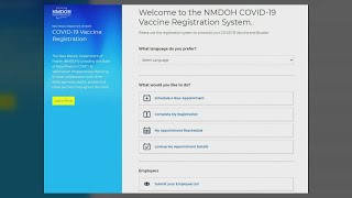 New Mexicans can now register for COVID19 vaccine [upl. by Aggri637]