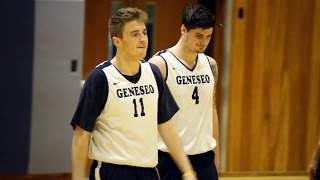 Spotlight Athlete  John Decker  Geneseo Mens Basketball  11517 [upl. by Yreva]