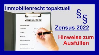 Zensus 2022 – Fragebogen richtig ausfüllen  Tutorial [upl. by Okomom153]