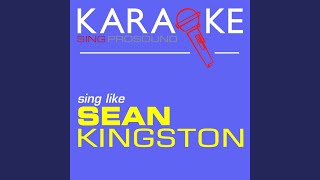 Eenie Meenie In the Style of Sean Kingston Karaoke with Background Vocal [upl. by Nitreb]