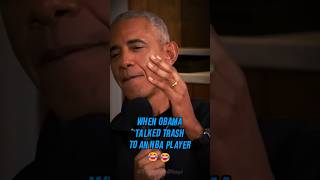 Obama REGRETS Trash Talking AN NBA Player [upl. by Sacul776]