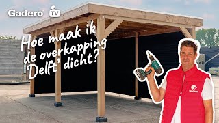 Hoe maak ik de overkapping ‘Delft’ dicht Ontdek het in 3 stappen [upl. by Parsaye]