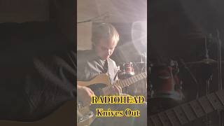 Knives Out RADIOHEAD cover music guitar practise [upl. by Ekihc]