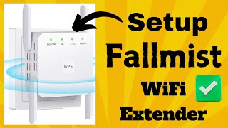 SETUP FALLMIST AC1200 WIFI RANGE EXTENDER SIGNAL BOOSTER  1200 mbps Super Booster Setup [upl. by Till]