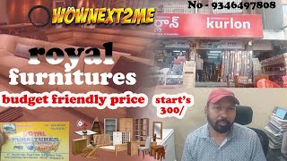 Royal Furnitures  Budget Friendly Price  All Branded Mattress  Kurlon  wownext2me [upl. by Nimoynib]