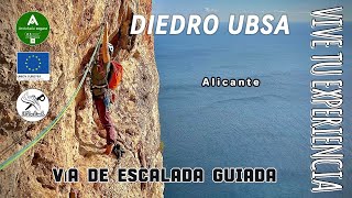 Vía de escalada Diedro UBSA con filoclimb [upl. by Brigette]