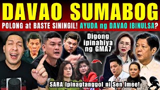 BREAKING NEWS DioskoPo DAVAO Galit na SININGIL si Polong at Baste Ayuda IBINULSA SEN IMEE Bistado [upl. by Osswald]