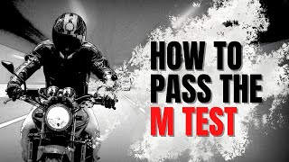 M Test in Ontario  Explained by MOTORCYCLE INSTRUCTOR [upl. by Ylra]