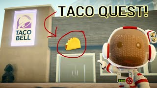 Astronaut Sackboys Quest for a Taco from Taco Bell [upl. by Carlina]