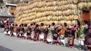 Chinese Qiang People Dance  01 [upl. by Zipporah]