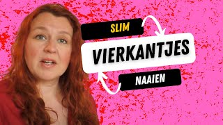 Slimme manier om vierkantjes te naaien met de naaimachine [upl. by Carolus]