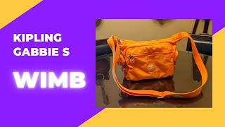 Whats In My Bag and Review of the Kipling Gabbie S CrossbodyShoulder Bag [upl. by Jung155]