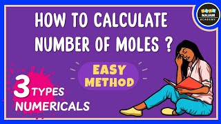 How to calculate the number of moles Chemistry [upl. by Elwaine]