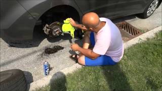 How To Clean The Brakes On A CarDegreasing Rotors Calipers And Pads [upl. by Beard]