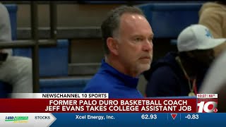 VIDEO Former Palo Duro boys basketball head coach Jeff Evans takes college coaching job [upl. by Abercromby825]