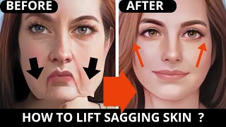 🛑 FACIAL MASSAGE TECHNIQUES TO STAY YOUNG  EXERCISES FOR SAGGING SKIN JOWLS LAUGH LINES [upl. by Ayit]