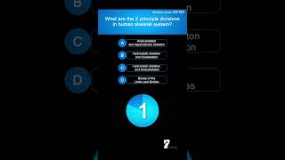 What are the 2 principle divisions in human skeletal system quiz [upl. by Airun]