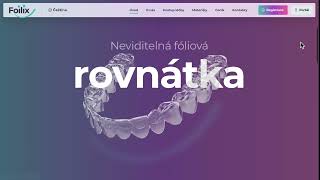 Neviditelná rovnátka Foilix [upl. by Narmi]