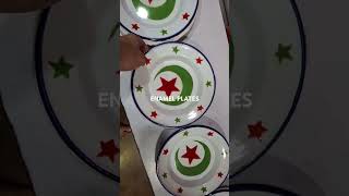 ENAMELWARE DINNER PLATE youtubeshorts MANUFACTURER northamerica middleeast 919831427861 [upl. by Kath12]