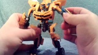 Transformers 2010 Hunt For The Decepticons Deluxe Class Battle Blade Bumblebee [upl. by Armin]