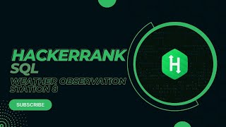 Hackerrank SQL Solution  Weather observation station 8  Starting and Ending with Vowels  Ep13 [upl. by Coad851]