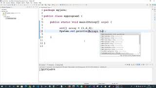 Tutorial 19  ArraystoString in java [upl. by Derfliw493]