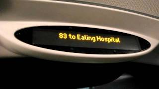 83 to Ealing Hospital [upl. by Ajssatsan]