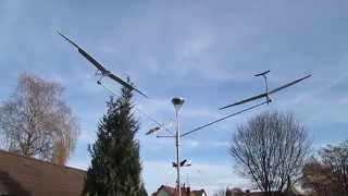 Windspiel Segelflieger Karussell Video Aluminium und Edelstahl [upl. by Nyl]