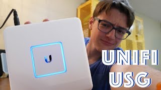 Ubiquiti UniFi USG Unboxing Configuration and Review Home Networking [upl. by Teage]