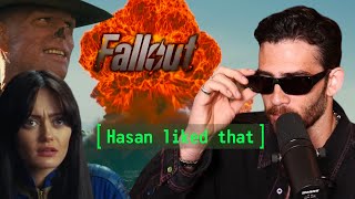 HasanAbi Fallout series review no spoilers [upl. by Dlareme]