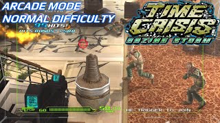 Time Crisis Razing Storm PS3 Arcade Mode Playthrough [upl. by Orfinger177]