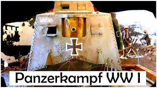 Panzerkampf 1916  18 quotVon den Kriegselefanten zum A7Vquot  Tank Battle 1916  18 [upl. by Southard]