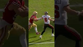 How did Baker pull that off 🤯 NFL football buccaneers 49ers [upl. by Wileen]