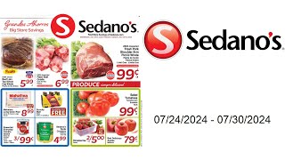 Sedanos Weekly Ad US  07242024  07302024 [upl. by Riay]