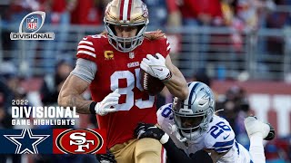 Dallas Cowboys vs San Francisco 49ers  2022 Divisional Round Game Highlights [upl. by Ettenad]