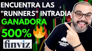 Como encontrar acciones quotrunnersquot antes que exploten 🔥 FINVIZ for Day Trading [upl. by Gabriella]